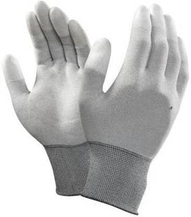 SSWW ESD PACK OF 5 PAIRS LARGE Polyester Safety Gloves Polyester  Safety Gloves