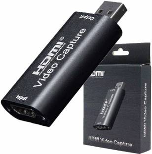 microware Video Capture Card, 1080P HDMI Capture Card - HDMI to USB 2.0 Video Capture Device for Live Streaming, Broadcasting, Gaming Record, Video Conference usb 2.0 video capture card USB Hub
