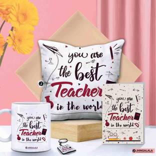 Jhingalala Cushion, Mug, Greeting Card, Keychain Gift Set
