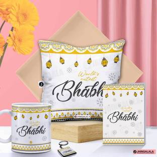 Jhingalala Cushion, Mug, Greeting Card, Keychain Gift Set