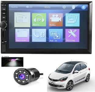 RKPSP 7Inch Double Din Screen and Camera For Tiago (Universal) Car Stereo