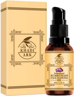 Khadi Ark Kumkumadi Face Glowing Oil with Saffron, Mulethi & Vitamin E Oil