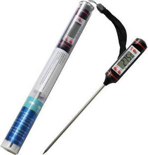 SHREEHARI Digital Kitchen Cooking Food Meat Pen Type Probe Temperature Tester Meter Barbecue BBQ Gas Oven TP101 Thermometer Thermometer with Fork Kitchen Thermometer