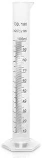 Indiginous Premium Quality Measuring Cylinder or Tube For kitchen and Lab , school Use 100ml - 1Pc Measuring Cup