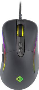 Cosmic Byte Alpha 5000DPI 7 Buttons, PMW3325 Sensor, Spectra RGB Wired Ambidextrous Optical  Gaming Mouse