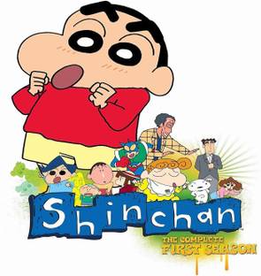 Shin Chan Cartoon Wall Poster For Room With Gloss Lamination M21 Paper Print