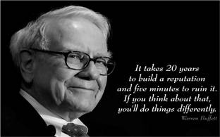Warren Buffett Wall Poster For Room With Gloss Lamination M24 Paper Print