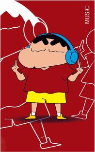 Shin Chan Cartoon Wall Poster For Room With Gloss Lamination M19 Paper Print