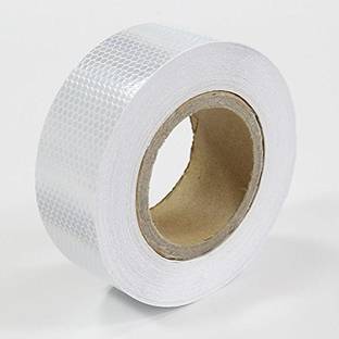 True-Ally 50m _White reflective Tape 50 mm x 50 m White Reflective Tape