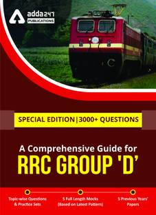 A Comprehensive Guide For RRC Group D (English Printed Edition)
