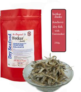 hotkar Dry ,Salted and Clean Anchovies/Kanthil ready to cook Clean