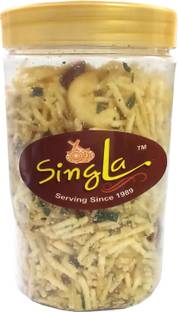 Singla Sweets Badam Laccha Namkeen Snacks 200g Box