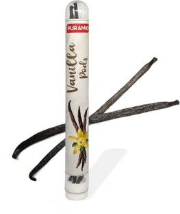 PURAMIO Vanilla Pods (100% Natural & Pure), 5gm (2 Pods) Topping