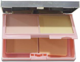 MYEONG NEW PERFECT FACE MAKE UP BEAUTY 3 IN 1 COMPACT POWDER Compact