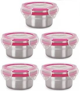 di select Steel, Silicone, Plastic Grocery Container  - 250 ml