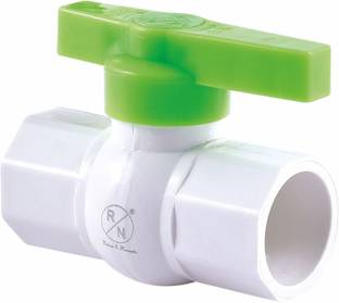 RN UPVC BALL VALVE, HEXAGONAL TYPE HEAVY 1 pieces Set ART-3750_40MM(1-1/2") Ball Valves