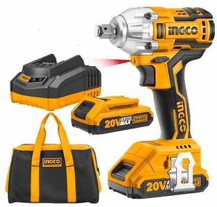 INGCO 20V Impact Wrench Driver Cordless Drill