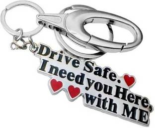 kia DRIVE SAFE KEY CHAIN FULL METAL HIGH QUALITY FOR MEN,WOMEN,GIRL,BOYS,CAR,BIKE,GIFT-1 Key Chain