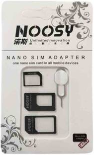 Generix Pack Of 2 Mini Micro Nano Noosy Sim Adapter
