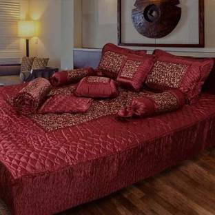 Feathersoft Satin King Sized Bedding Set