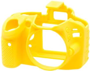 IJJA Camera Silicone Protective Camera Case Cover Compatible with Nikon D3200 (Yellow)  Camera Bag