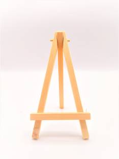 Gold Leaf Wooden Tripod Easel