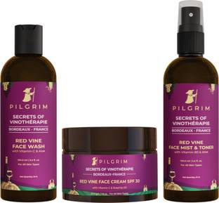 Pilgrim Red Vine Face Essentials Kit