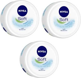NIVEA Soft Moisturizing Cream 100ml Pack of 3