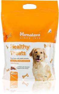 HIMALAYA Healthy Dog Biscuits for Adult I Improves Skin Health I For Training & Rewards Chicken Dog Tr...