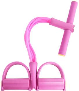 GOBS 4 Rope Upgraded Version, Body Shaper, Burn Off Extra Calories, (Pink) Resistance Tube