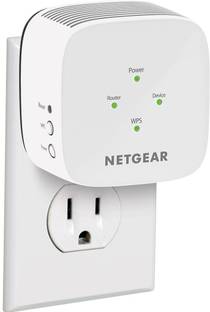 NETGEAR ex6110-100ins WiFi Range Extender 2.4 GHz, 5 GHz 1200 Mbps Wifi Speed Dual Band Internal Antenna Ethernet (Cable Broadband)