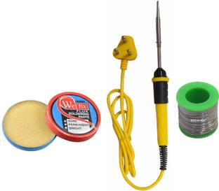 FADMAN Soldering Iron Kit | Solder Wire | Soldering Paste | Yellow+Black Soldering iron 25 W Simple