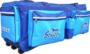 Giftadia 42 Inch Cricket/Hockey/Football/Travel Trolley Kit Bag With Wheels-Blue