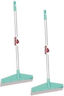 homfine Small Size Bathroom Wiper for Multipurpose use (Handle Size 24in, Wipe 12in, 2Pc) Floor Wiper