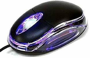 SANEHA TERABYTE TB-36B Wired Optical Mouse (USB 2.0, Black, Blue, Red) Wired Ambidextrous Optical  Gaming Mouse