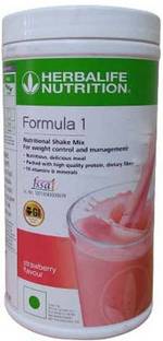 HERBALIFE Formula 1 Nutritional Shake Mix - Strawberry Flavor For Weight Loss Plant-Based Protein