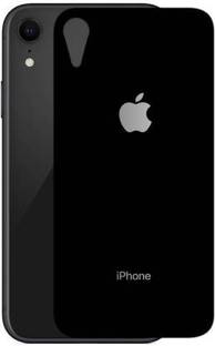 CallSmith Back Screen Guard for iPhone XR Ultra-thin 9H Anti-Smudge Glossy Finish Back Tempered Glass, with Apple logo