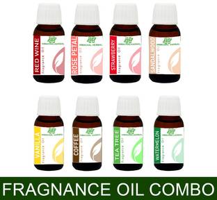 Himachal Herbal FRAGRANCE FOR SOAP MAKING AND COSMETIC HERBAL PRODUCT -8 PC 15 ml Each