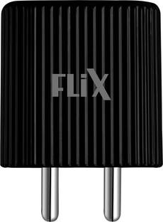 flix 2.1 A Wall Charger for Mobile with Detachable Cable