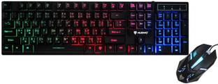 NUBWO Savitar Gaming Backlit Keyboard and Mouse Combo, LED Wired Gaming Keyboard,PC/Laptop/Mac Combo Set