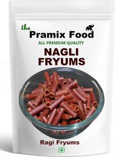 Pramix Ready to Fry Nagli Fryums | Ragi Fryums, 250 gm Fryums