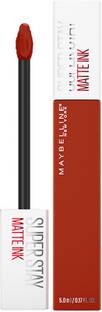 MAYBELLINE NEW YORK Super Stay Matte Ink Liquid Lipstick x Rogue Reds, 305 Unconventional, 5ml