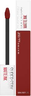 MAYBELLINE NEW YORK Super Stay Matte Ink Liquid Lipstick x Rogue Reds, 295 Dauntless, 5ml