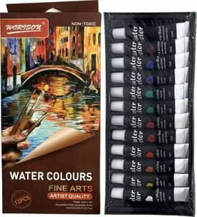WORISON artists watercolor set of 12 Colors of 12ml tubes