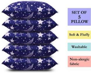 PALVIT Microfibre Sleeping Pillow Pack of 5 Abstract