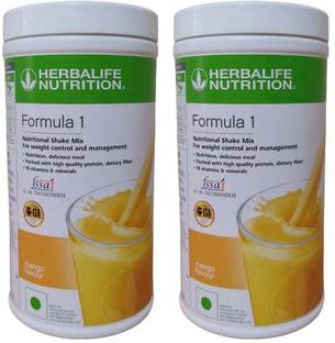HERBALIFE Formula 1 Nutritional Shake Mix - Mango 2 pcs for weight lose Plant-Based Protein