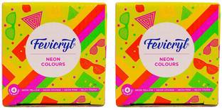 Fevicryl Set of 2 -Pidilite 4 Shades Neon Colour Kit