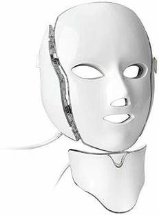 R A Products 4beauty LED Face Mask 7 Colours Pon Machine Therapy Portable Galvanic Facial Machine