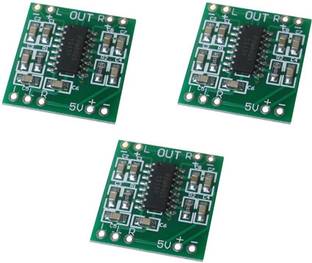 KitsGuru 2 Channels 3W PAM8403 Class D Audio Amplifier Board 5V USB Power (Set of 3) Sound Recorder and Sound Circuit Electronic Hobby Kit