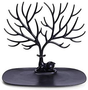 AMMEDARSHAN Creative Sika Deer Tree Jewelry Stand Holder Jewellery Organizer